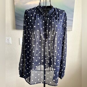 Sheer Banana Republic Top